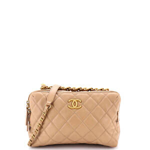 Chanel Bowling Bag Quilted Calfskin #206051C39B